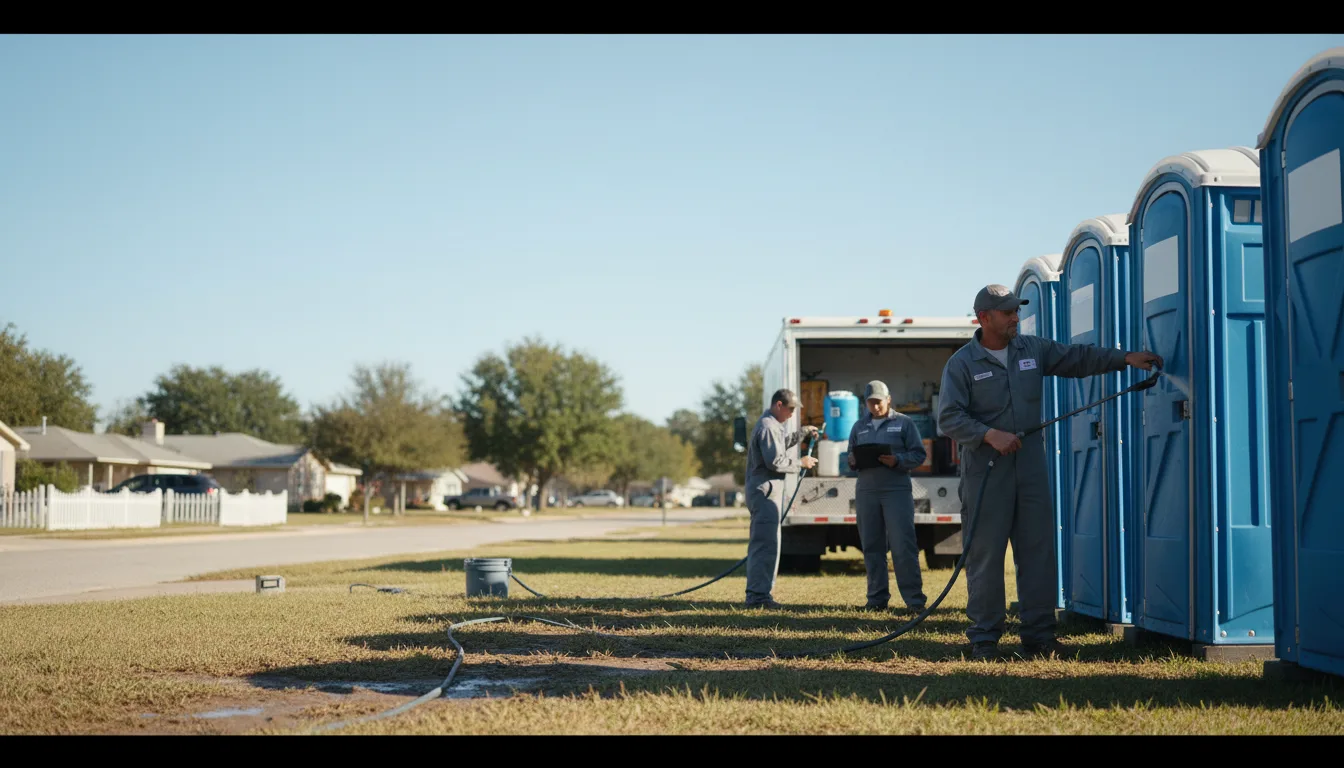 Long-Term Portable Toilet Rental in Cheltenham, MD near me